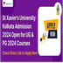 St Xavier’s University Kolkata Admission 2024 Open for UG and PG 2024 Courses; Check Direct Link to Apply Here